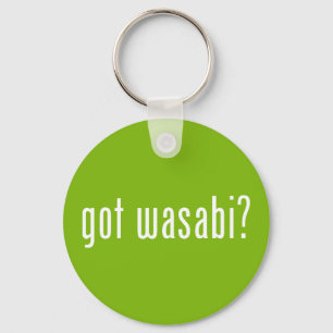 got wasabi? keychain