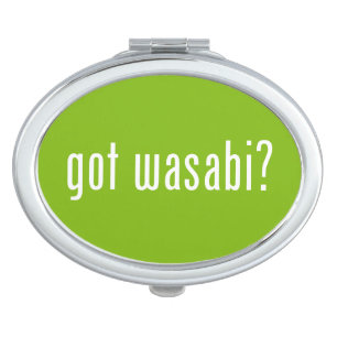 got wasabi? makeup mirror