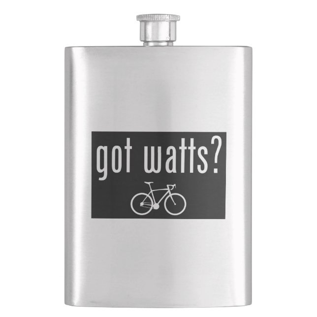Got Watts Cycling Flask (Front)