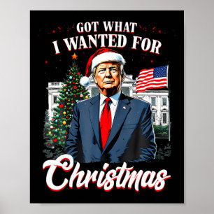 Got What I Wanted For Christmas Trump 2025 _1 Poster