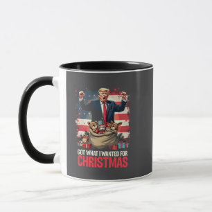 Got What I wanted For Christmas Trump Santa Mug