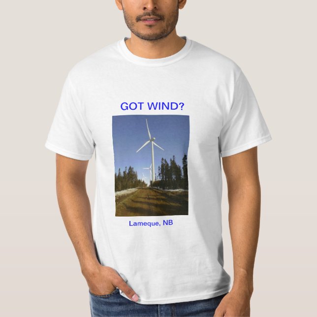 "Got Wind?" T-shirt (Front)