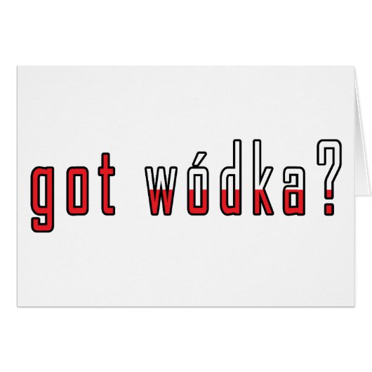 got wodka? Flag (Front Horizontal)