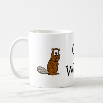 Got Wood? Beaver Coffee Mug by PugWiggles at Zazzle