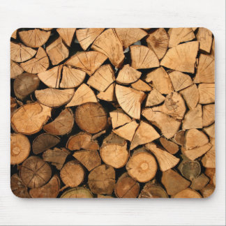 Got wood - logs mouse pad