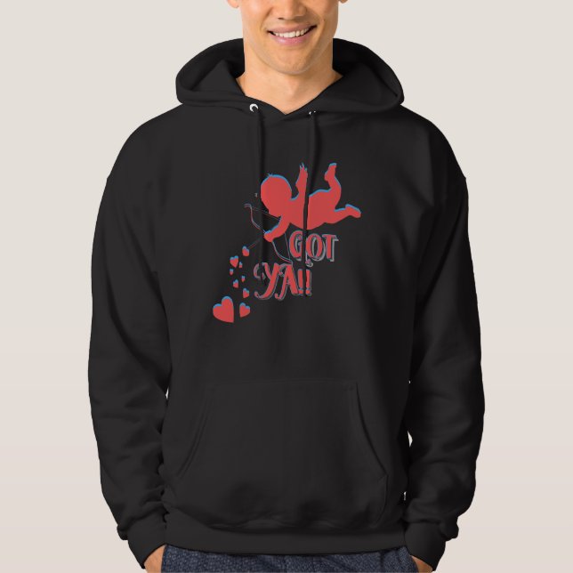 Got Ya!!-Basic Hooded Sweatshirt (Front)