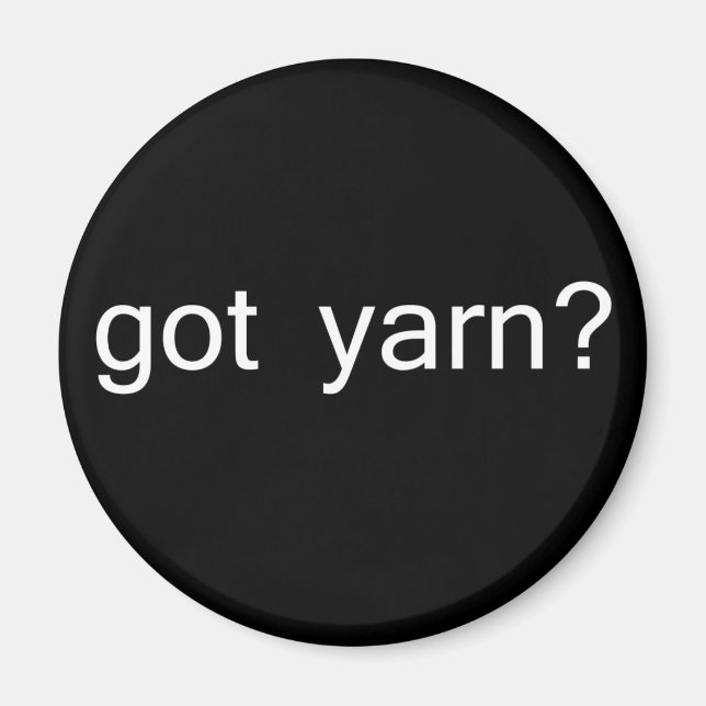 got yarn magnet (Front)