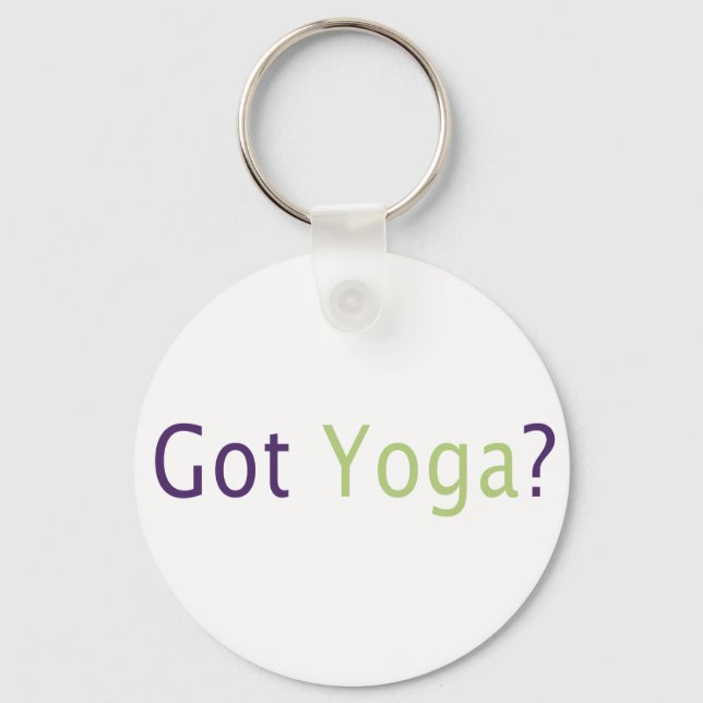 Got Yoga? Keychain (Front)
