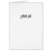 got yoga? (upside down) (Front)