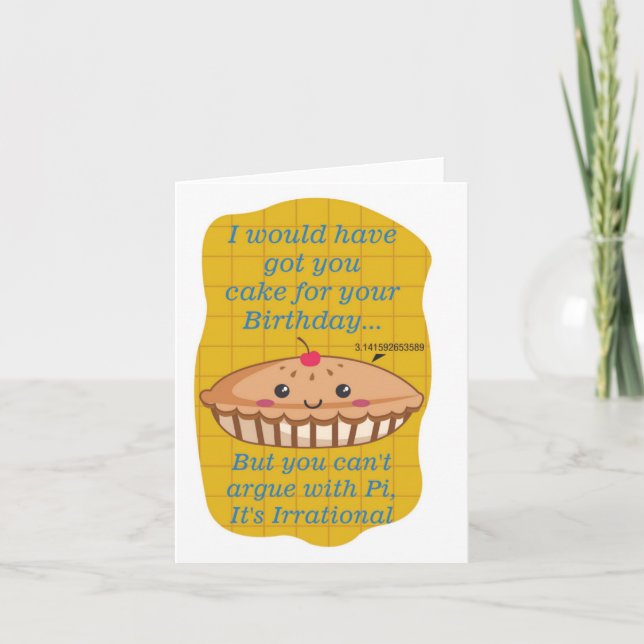 Got You Cake Puns Birthday Card (Front)