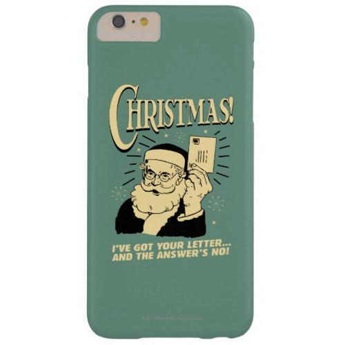 Got Your Letter The Answers No Barely There iPhone 6 Plus Case