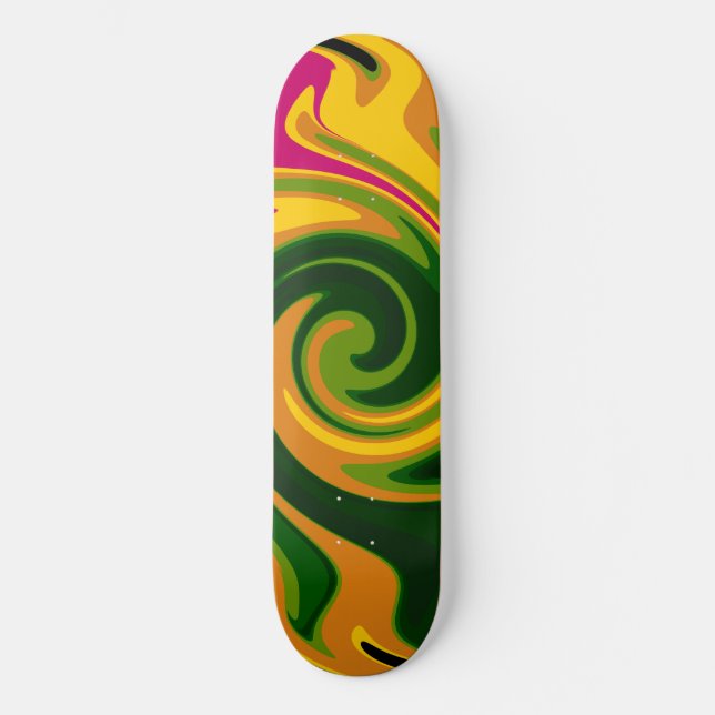 Gotado colourful Skateboard (Front)