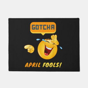 GOTCHA - April Fool's Day Funny Doormat