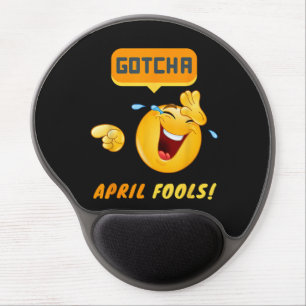 GOTCHA - April Fool's Day Funny Gel Mouse Pad