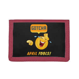 GOTCHA - April Fool's Day Funny Trifold Wallet