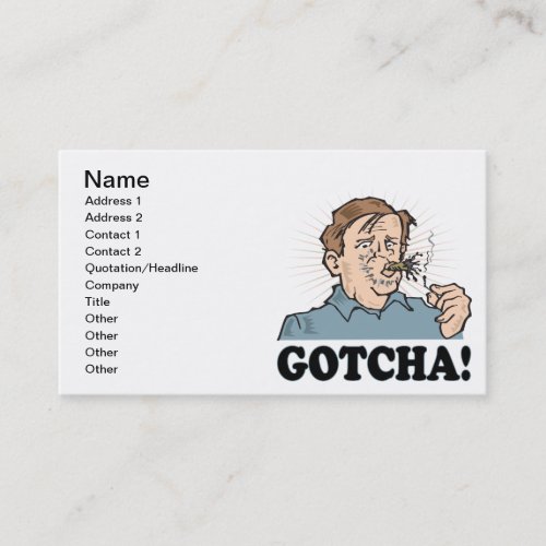 Gotcha Business Card
