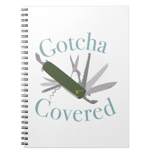 Gotcha Covered Notebook