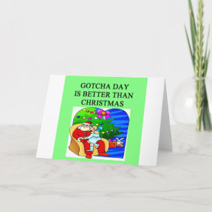 gotcha day adoption christmas idea holiday card