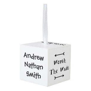 Gotcha Day - Adoption Design Cube Ornament