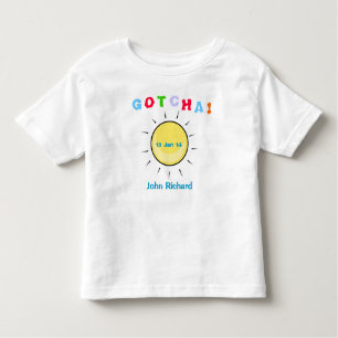 Gotcha Day - Adoption Design Toddler T-shirt