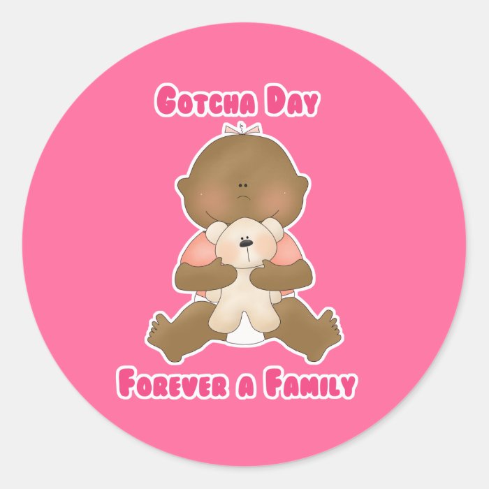Gotcha Day Forever a Family Sticker