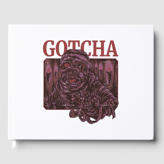GOTCHA GUEST BOOK (Front)