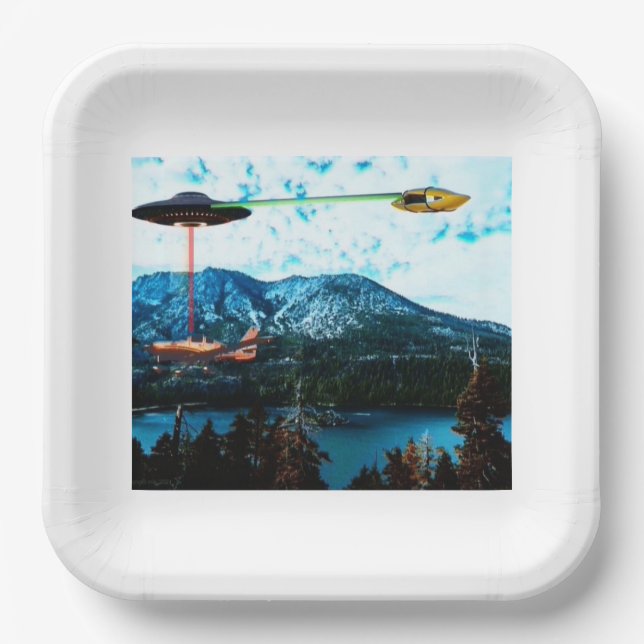 Gotcha Paper Plates (Front)