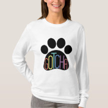 “Gotcha” Women’s Dog Adoption Long-Sleeve Tee