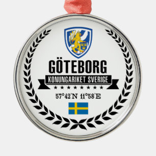 Göteborg Metal Ornament