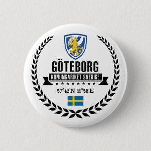Göteborg Pinback Button