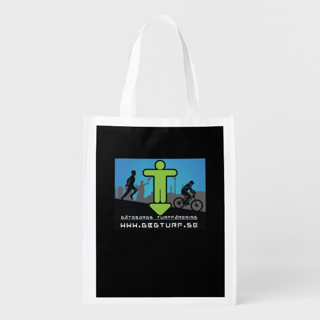 Göteborg Turf Union — Matkasse Reusable Grocery Bag (Front)