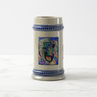 gotee drawing beer stein