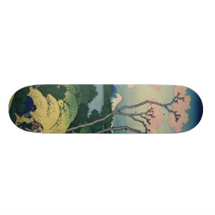 Goten-yama Hill Hokusai Japanese Fine Art Skateboard Deck
