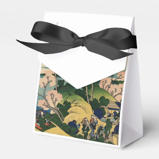Goten-yama hill, Shinagawa on the Tōkaidō. Favor Boxes (Front Side)