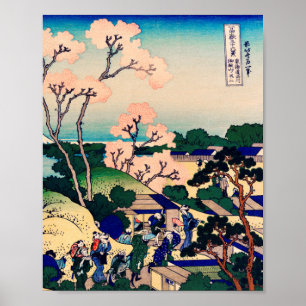 Goten-Yama Hill, Shinagawa on the Tokaido Japanese Poster