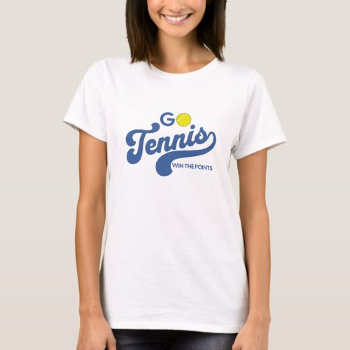 GoTennis Basic Womens T_Shirt