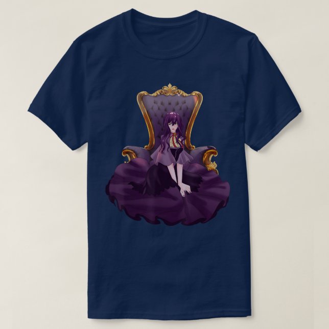 Goth Anime Girl Japanese Otaku Kawaii Clothes  Ani T-Shirt (Design Front)