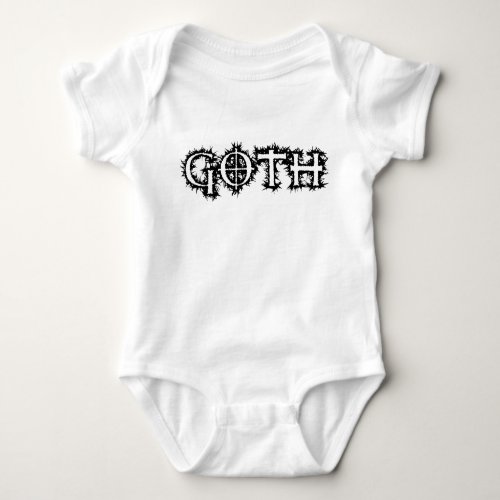 Goth Baby Bodysuit