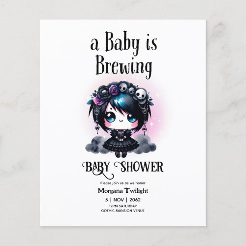 Goth Baby Girl is Brewing Kawaii Anime Gothic