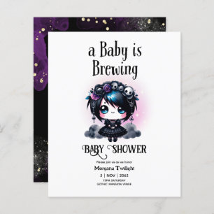 Goth Baby Girl is Brewing Kawaii Anime Gothic