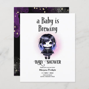 Goth Baby Girl is Brewing Vampire Bat Gothic