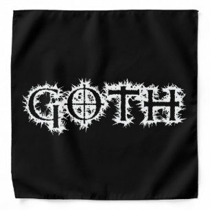 Goth Bandana