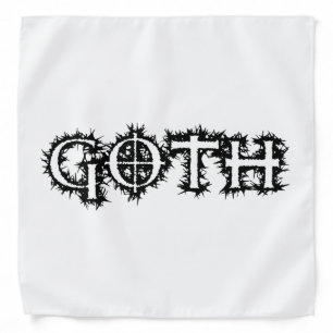 Goth Bandana