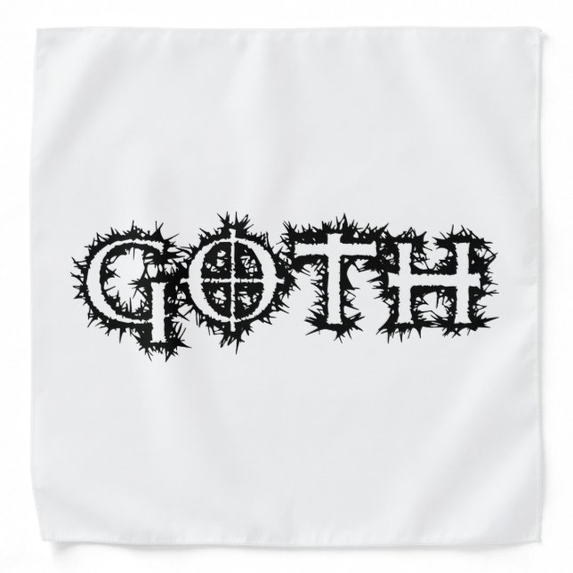 Goth Bandana (Front)