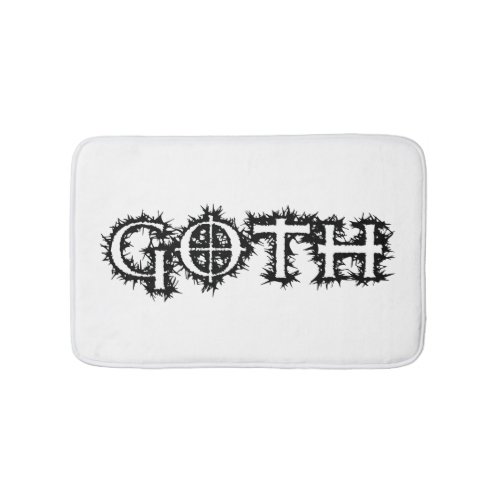 Goth Bath Mat