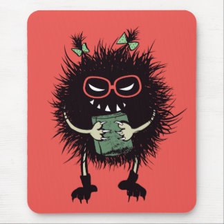 Goth Book Lover Mouse Pad