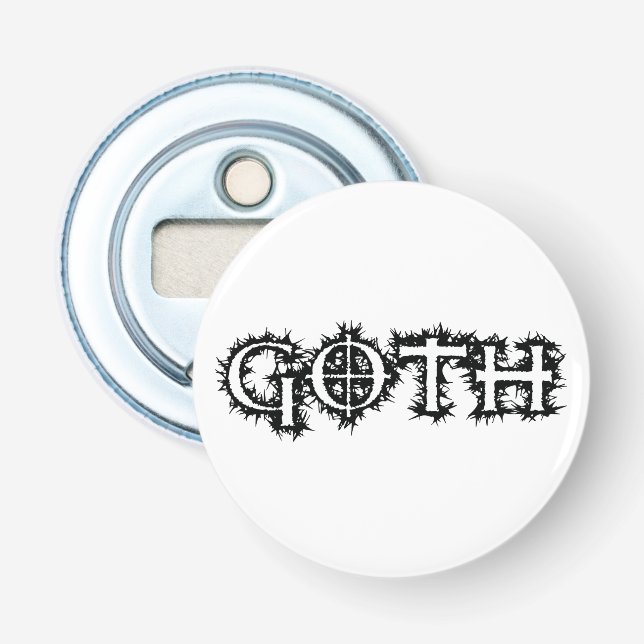 Goth Bottle Opener (Front)