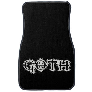 Goth Car Mat