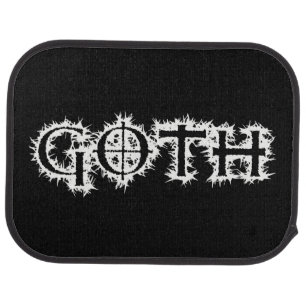 Goth Car Mat