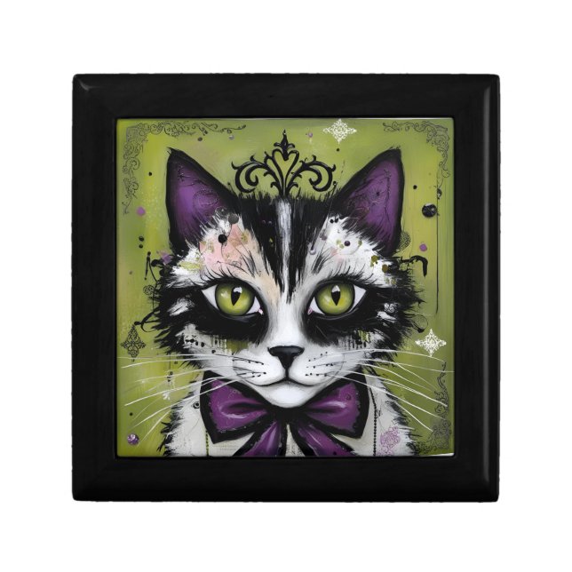 Goth Cat Gift Box (Front)